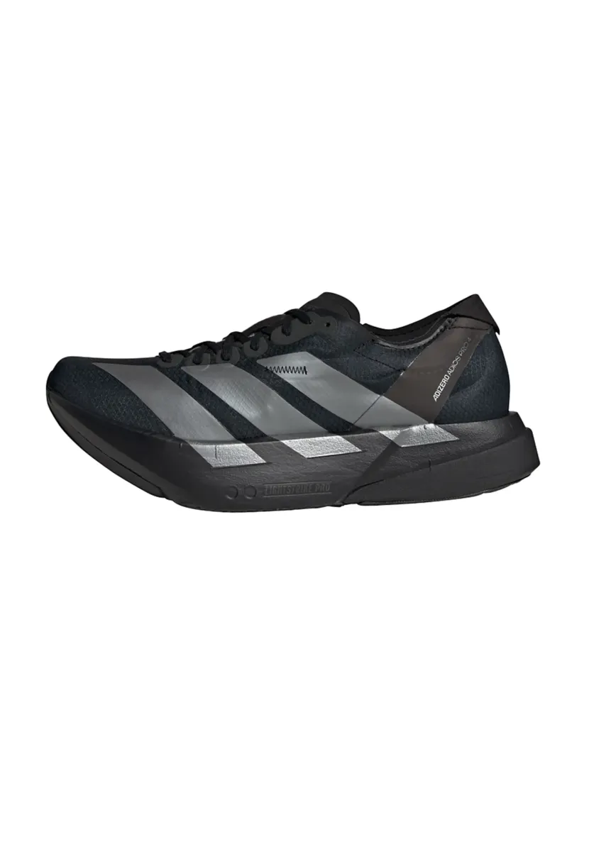 ADIZERO ADIOS PRO 4 - Laufschuh Straße - core black   iron metallic