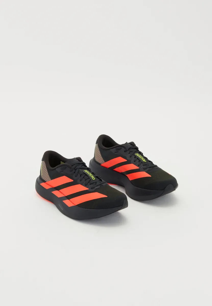 ADIZERO EVO - Laufschuh Straße - carbon/lucid red/solar slime