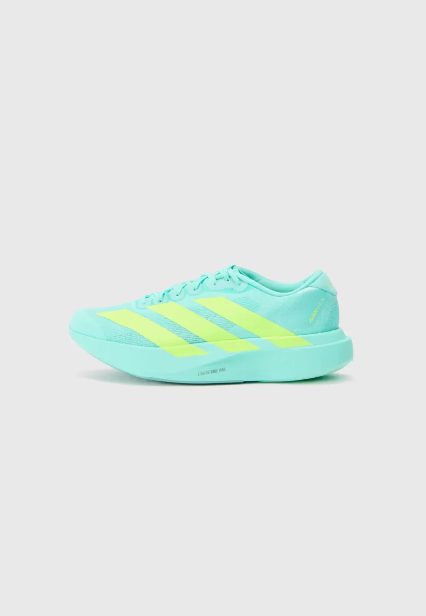 ADIZERO EVO SL - Sneaker low - flash aqua/lucid lemon/mint ton