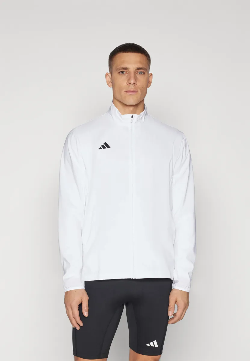 ADIZERO - Laufjacke - white