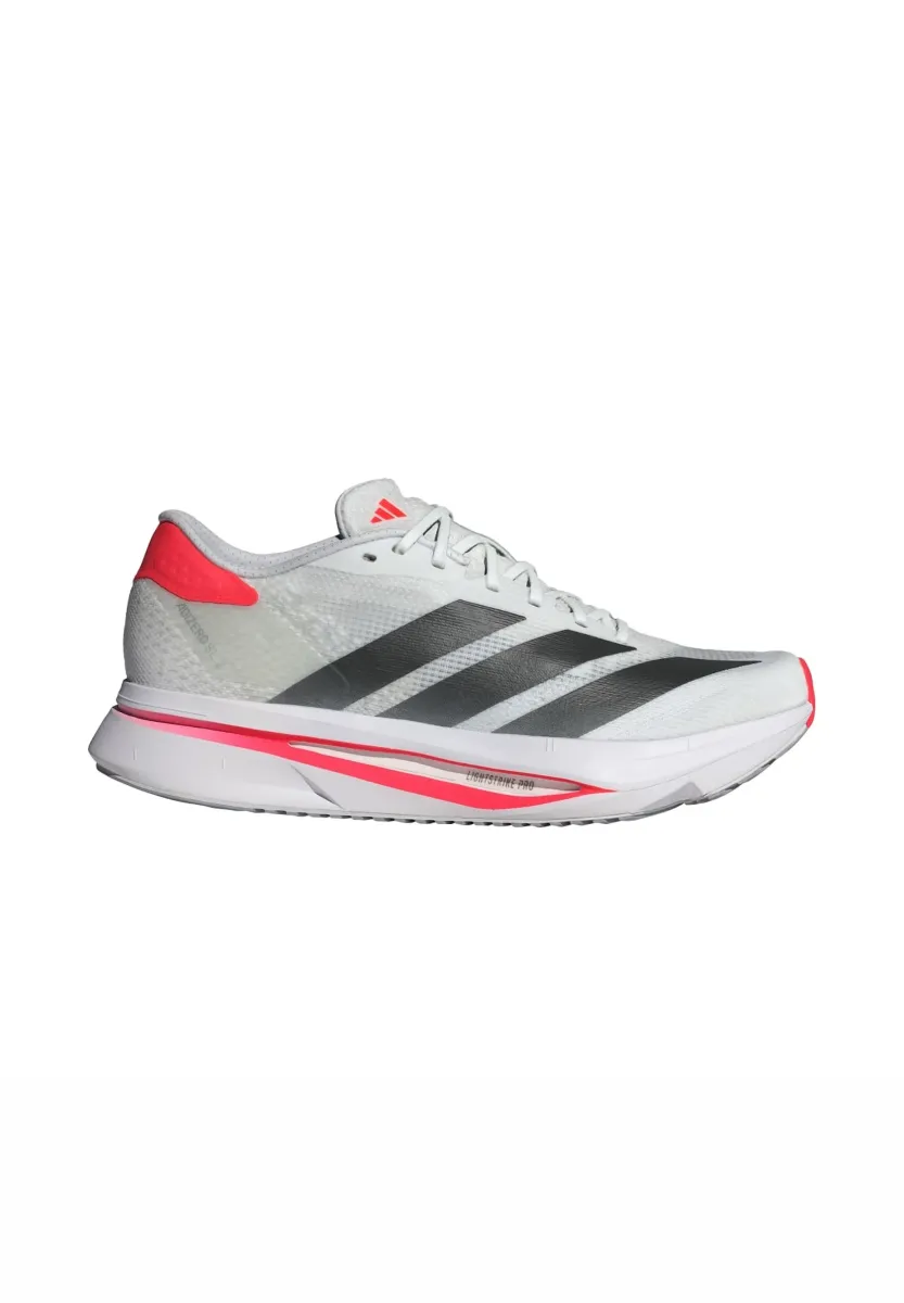 ADIZERO  - Laufschuh Straße - cloud white core black lucid red