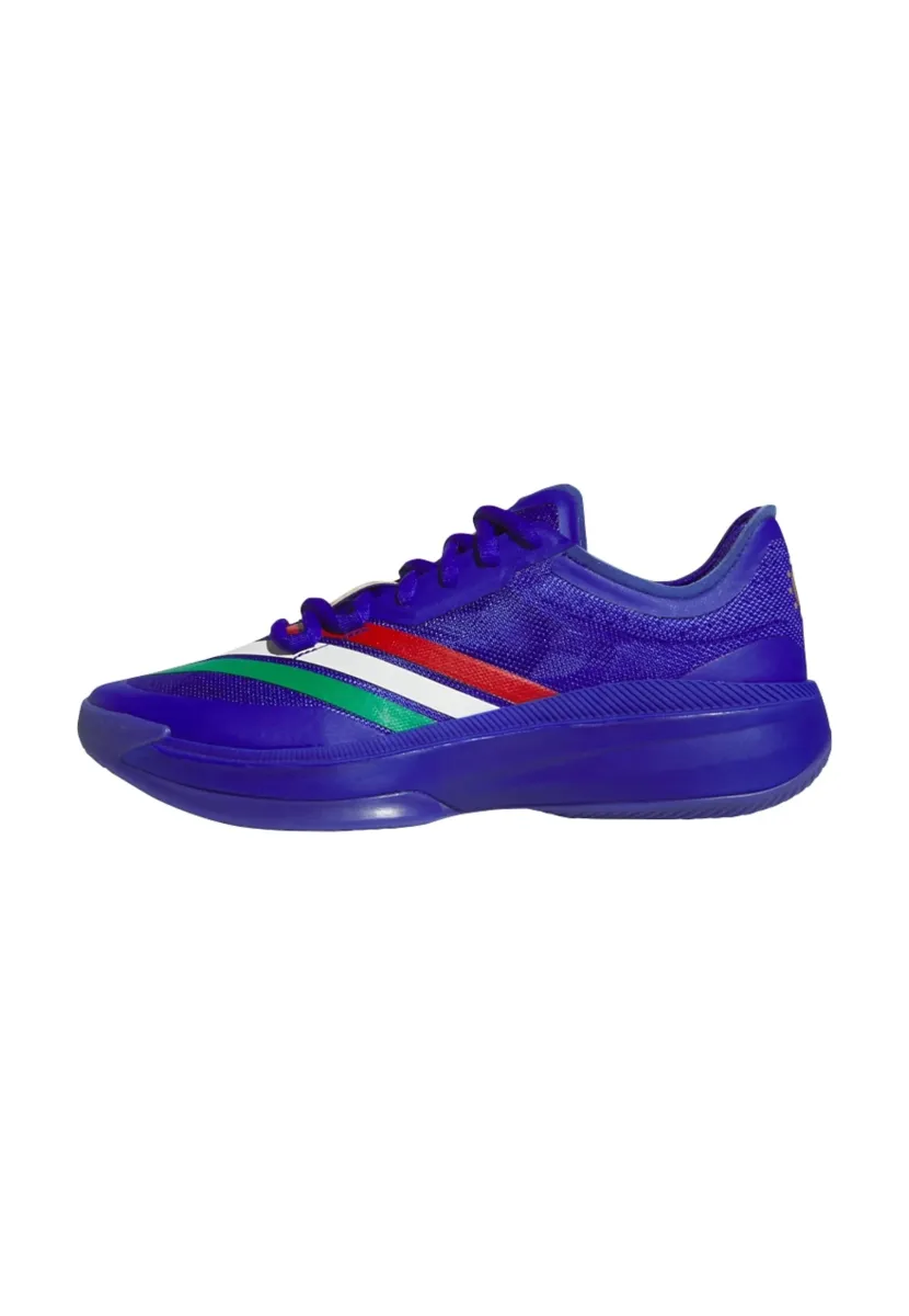 ADIZERO SELECT - Basketballschuh - lucid blue gold metallic cloud white