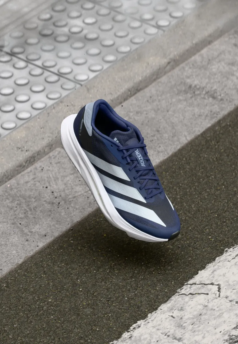 ADIZERO SL2 - Laufschuh Straße - dark blue/silver-coloured metallic/halo silver-coloured
