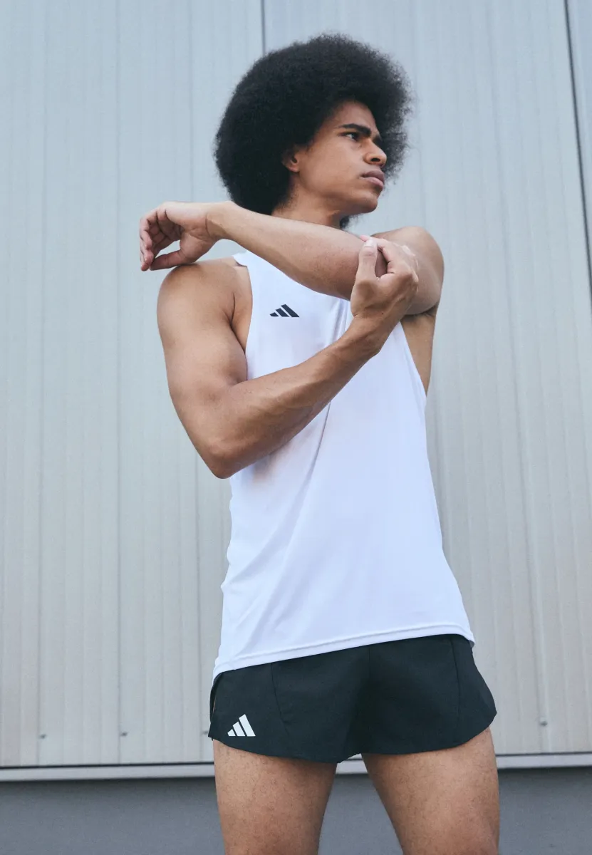 ADIZERO SPLIT SHORT - Kurze Sporthose - black