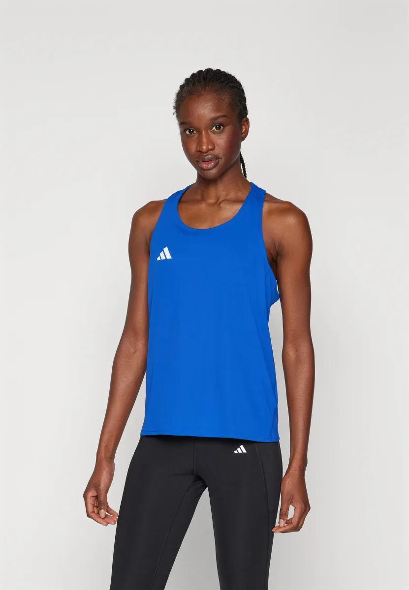 ADIZERO TANK - Top - team royal blue