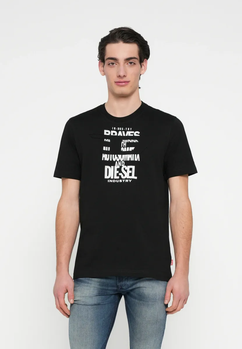 ADJUST - T-Shirt print - black
