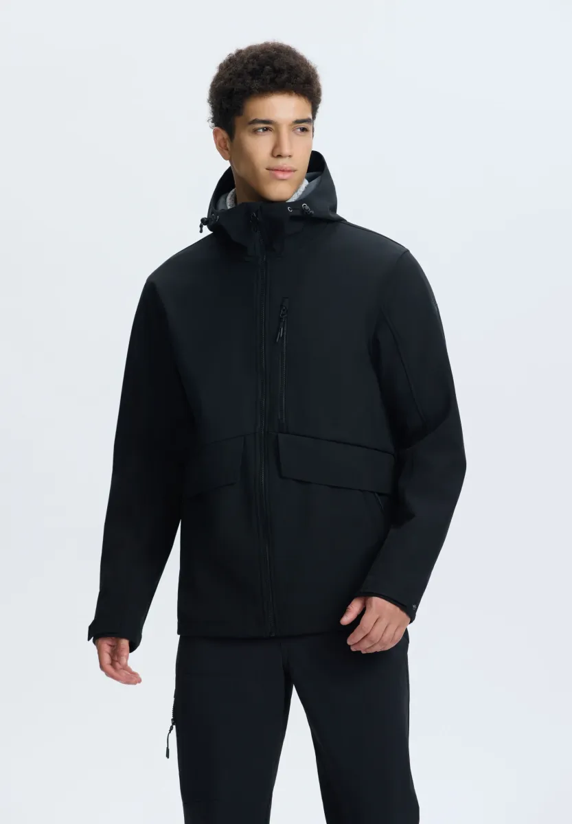 ADONO - Softshelljacke - schwarz