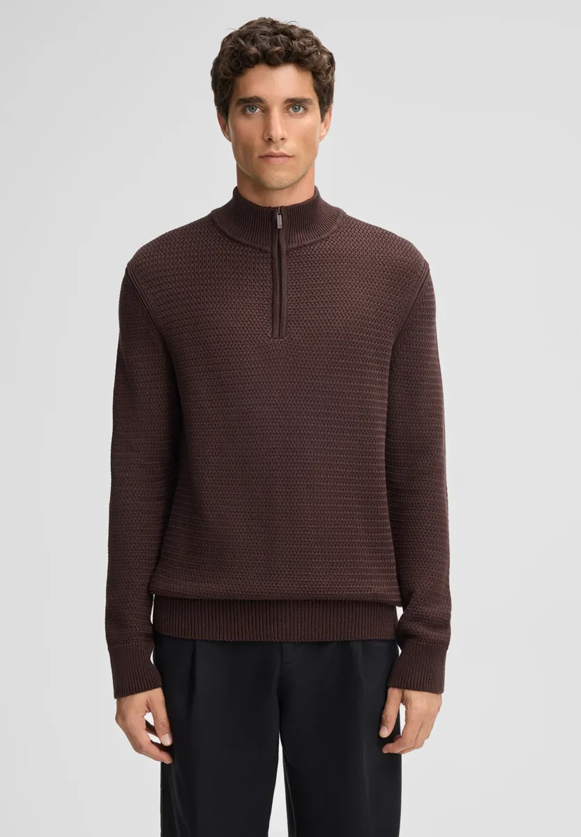 ADRIAN - Strickpullover - braun