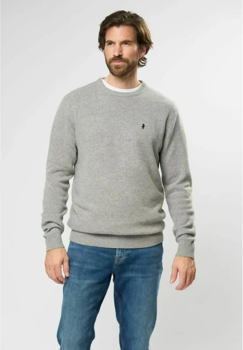 ADRIAN - Strickpullover - l greymel