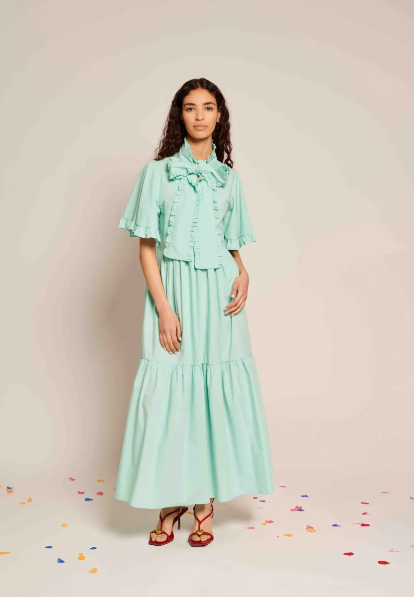 ADRIANA BOW - Freizeitkleid - turquoise