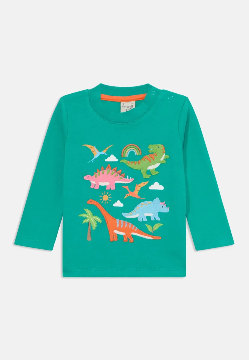 ADVENTURE APPLIQUE - Langarmshirt - dark green