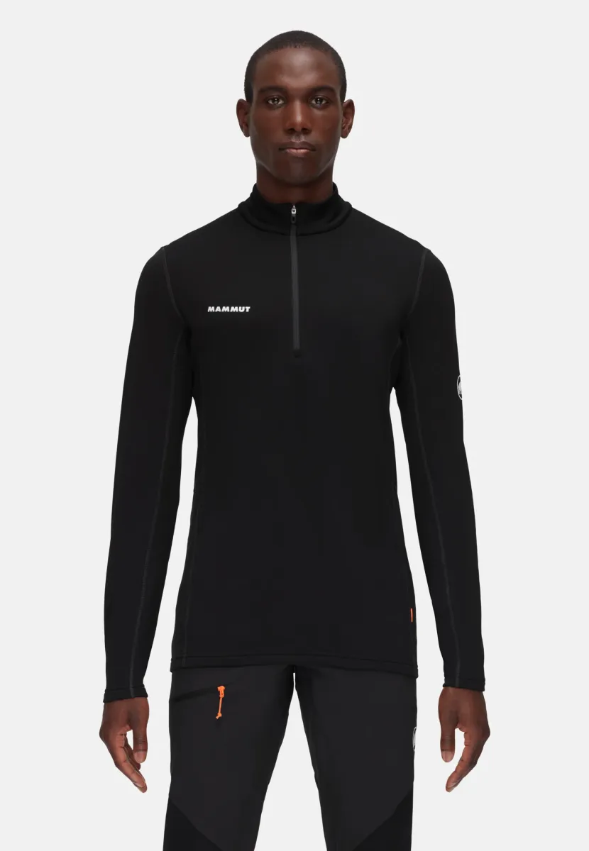 AENERGY HALF - Fleecepullover - black
