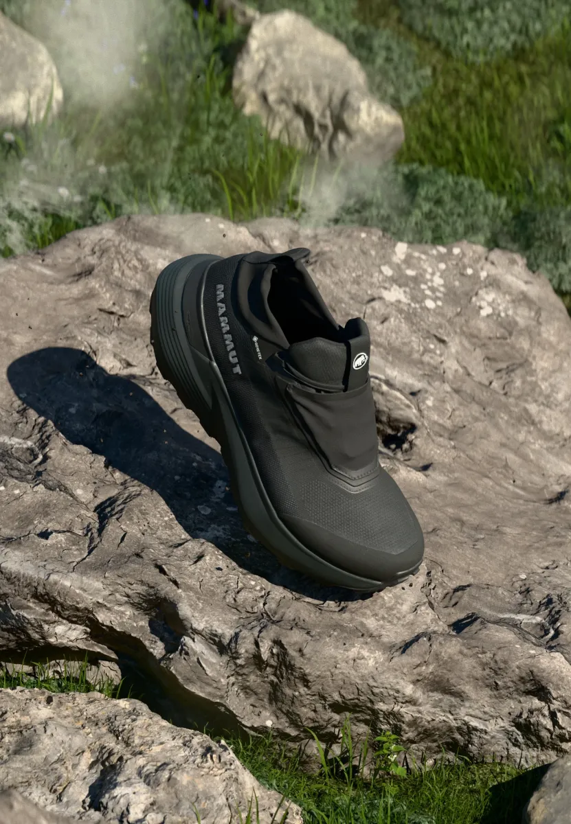 AENERGY - Hikingschuh - black-dark steel