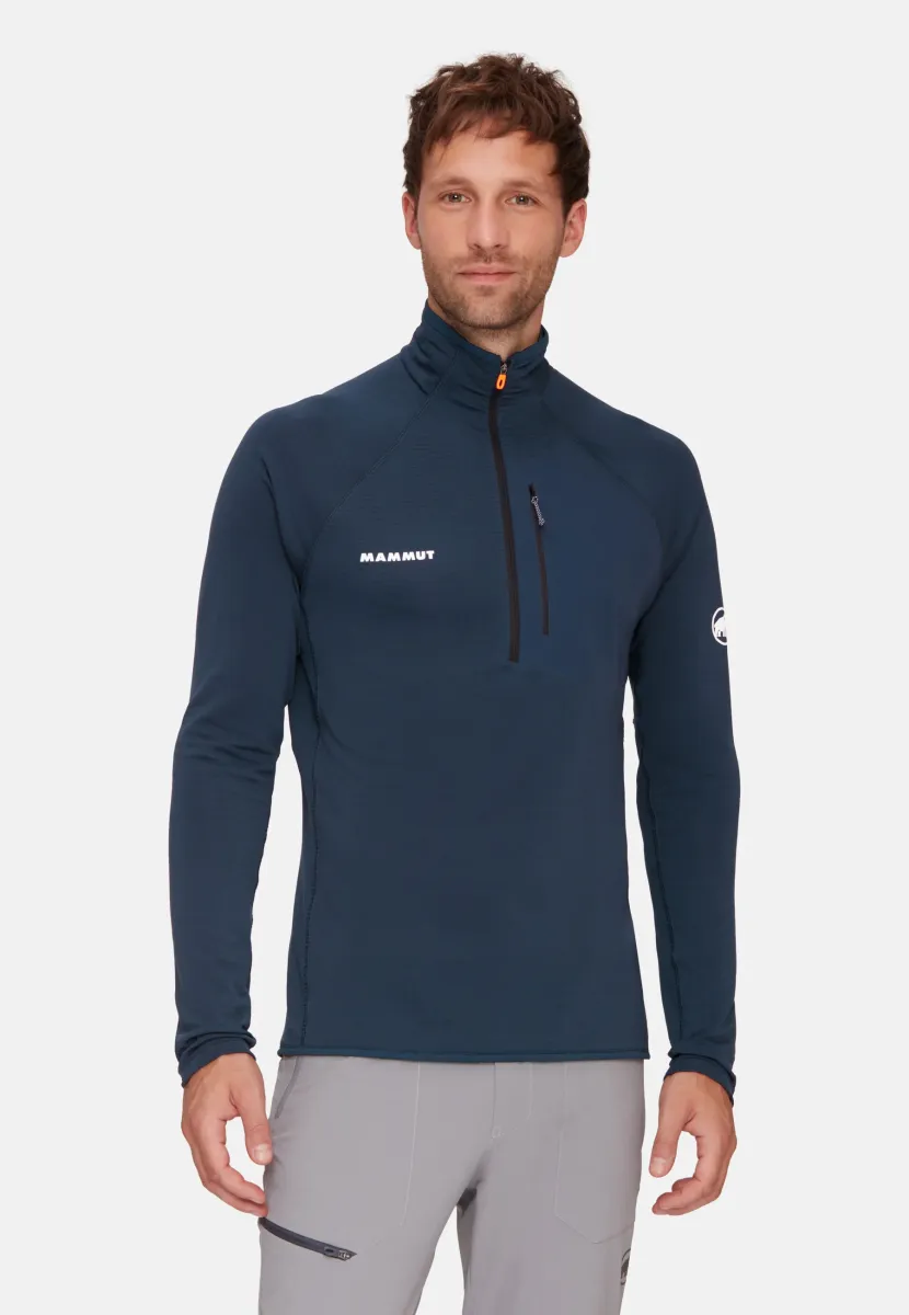 AENERGY LIGHT HALF ZIP - Langarmshirt - marine