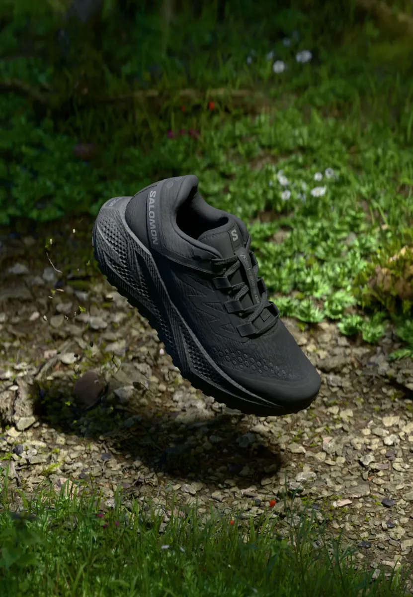 AERO GLIDE 3 - Laufschuh Trail - phantom/black