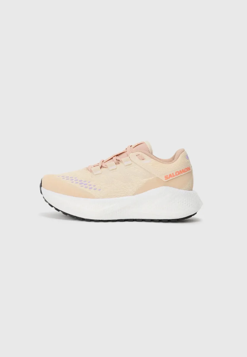 AERO GLIDE 3 - Laufschuh Trail - shortbread/white/fusion coral