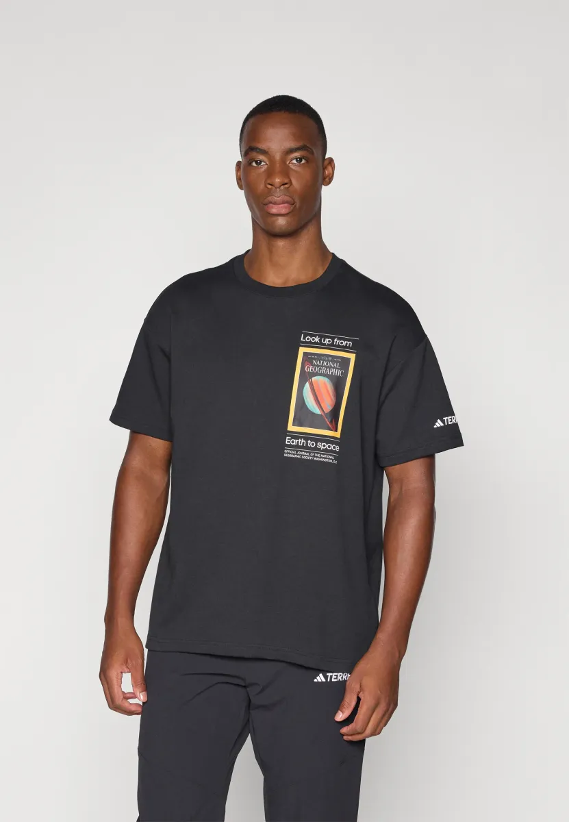 AERO GRAPHIC - T-Shirt print - black