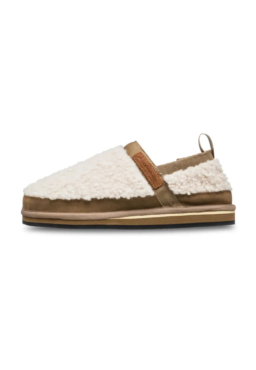 AFTER SESSION - Hausschuh - off white brown