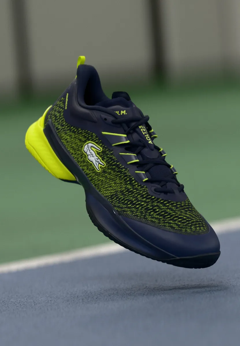 AG LT23 ULTRA - Multicourt Tennisschuh - navy/yellow