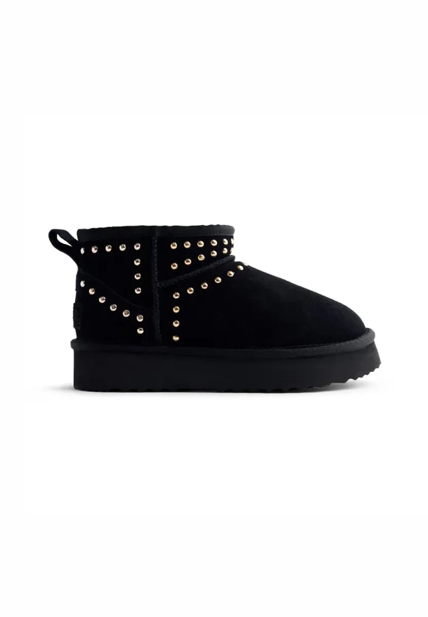 AGDER - Snowboot/Winterstiefel - black