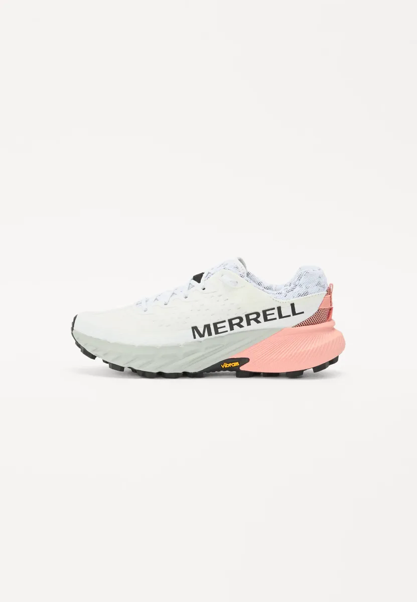 AGILITY PEAK 5 - Laufschuh Trail - white/soft coral