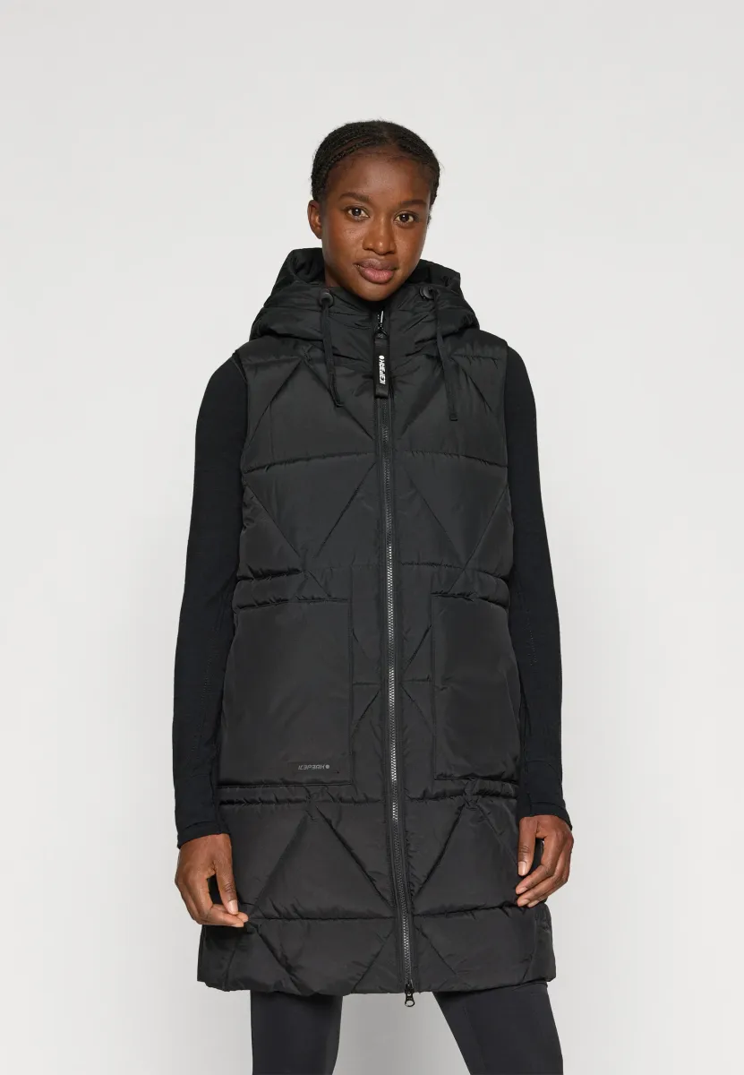 AGRIA - Weste - basic black
