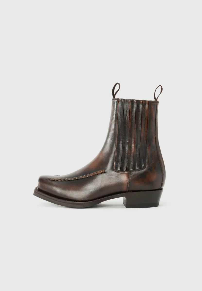 AGULLA - Stiefelette - brushed brown