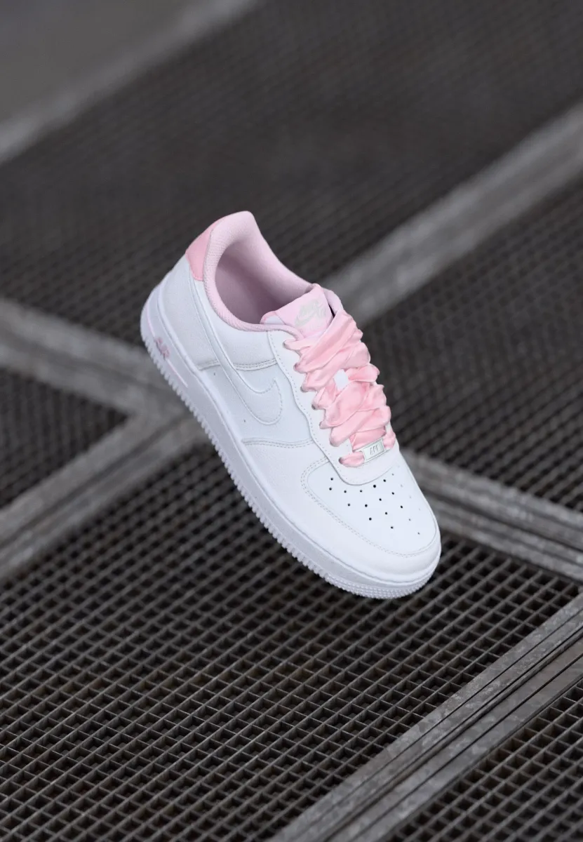 AIR FORCE 1 - Sneaker low - pink foam/white/grey fog/metallic silver-coloured