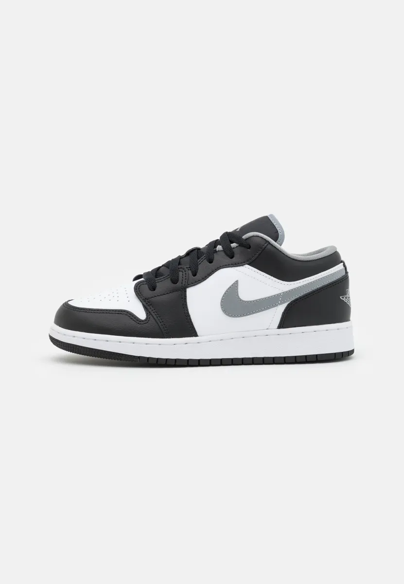 AIR JORDAN 1 LOW UNISEX - Sneaker low - black/particle grey/white