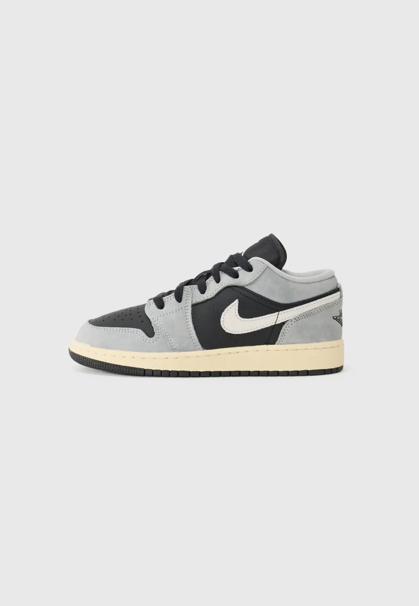 AIR JORDAN 1 UNISEX - Sneaker low - smoke grey/black/sail/muslin