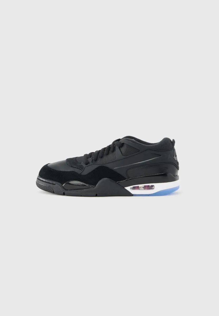 AIR JORDAN 4 UNISEX - Sneaker low - black/white/varsity red