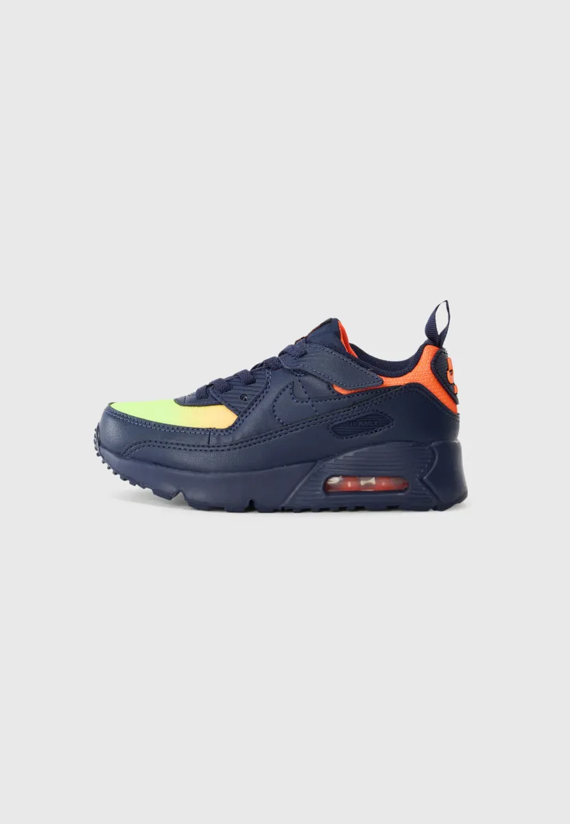 AIR MAX 90 EASYON UNISEX - Sneaker low - lemon venom/blackened blue/hyper crimson/laser orange
