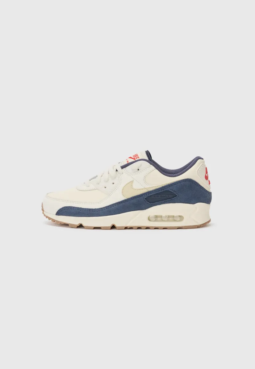 AIR MAX 90 - Sneaker low - pale ivory/khaki/thunder blue/snail/dark brown/univ red