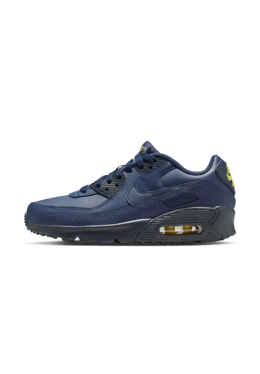 AIR MAX 90 UNISEX - Sneaker low - obsidian/obsidian-lightening