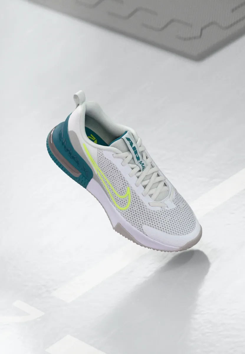 AIR MAX ALPHA 6 - Trainingsschuh - white/hot lime/bright spruce/grey fog