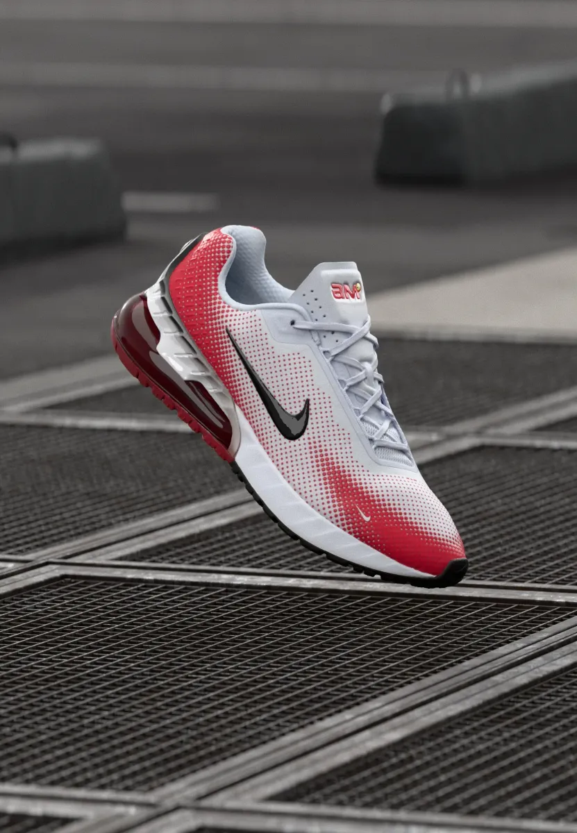 AIR MAX PHOENIX - Sneaker low - white/university red/gym red/black/white