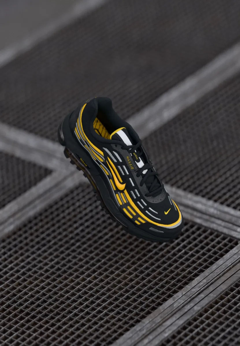 AIR MAX TL 2.5 UNISEX - Sneaker low - black/varsity maize/metallic silver-coloured