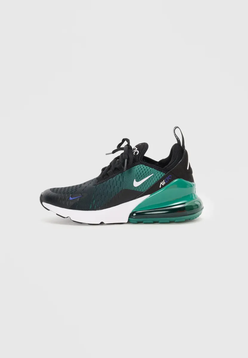 AIR MAX 270 UNISEX - Sneaker low - black/white/evergreen aura/deep night