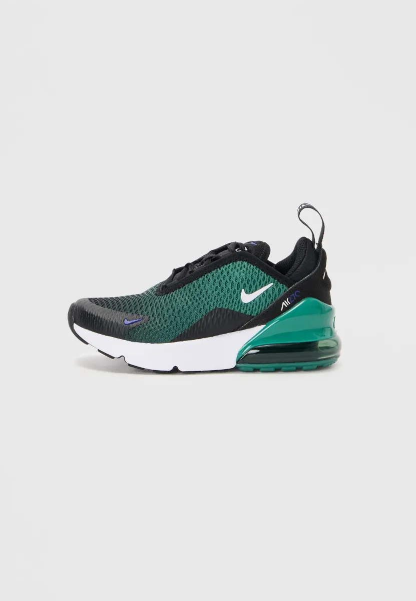 AIR MAX 270 UNISEX - Sneaker low - black/white/evergreen aura/deep night