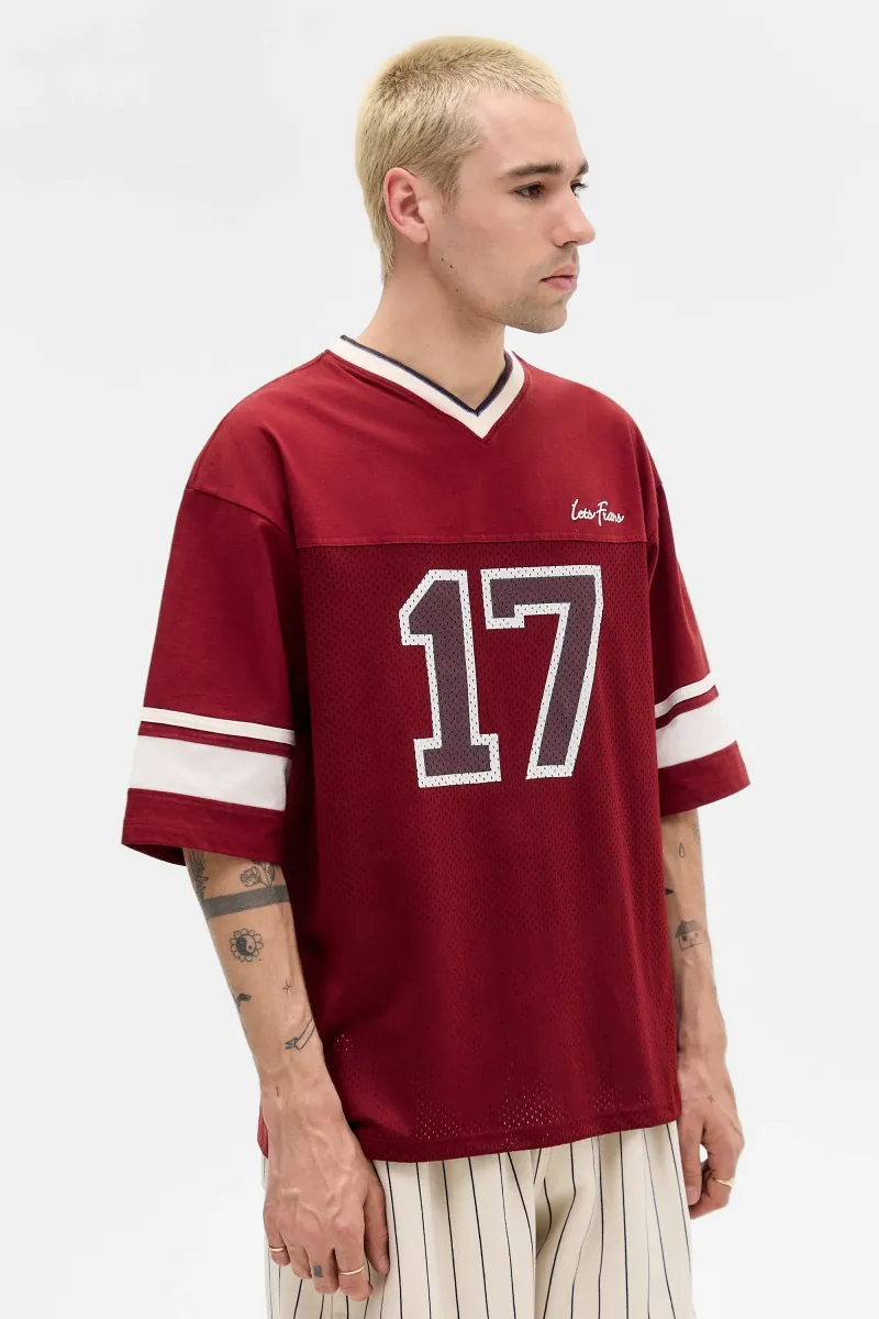 AIRTEX TEE UNISEX - T-Shirt print - red