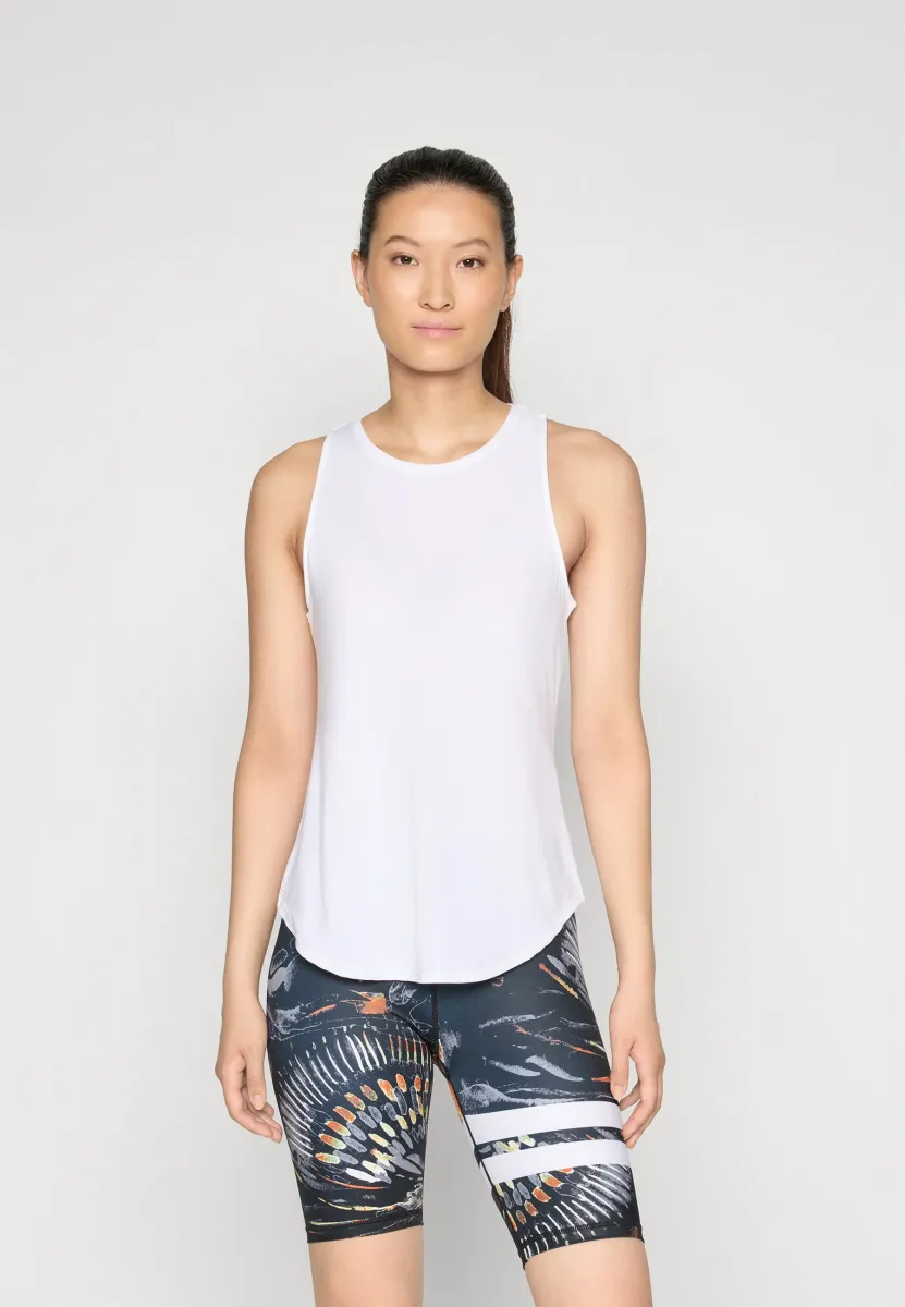 AIRY RACERBACK TANK - Top - white