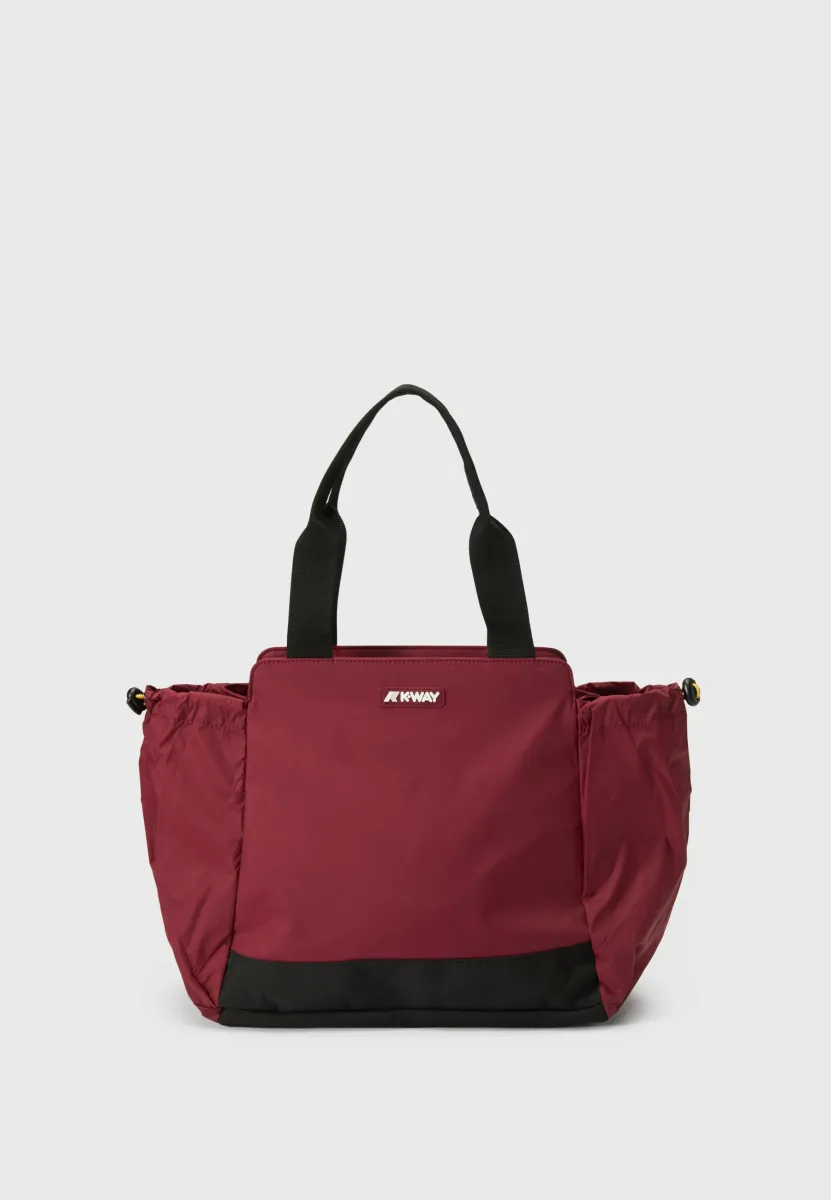 AISY UNISEX - Shopping Bag - red syrah