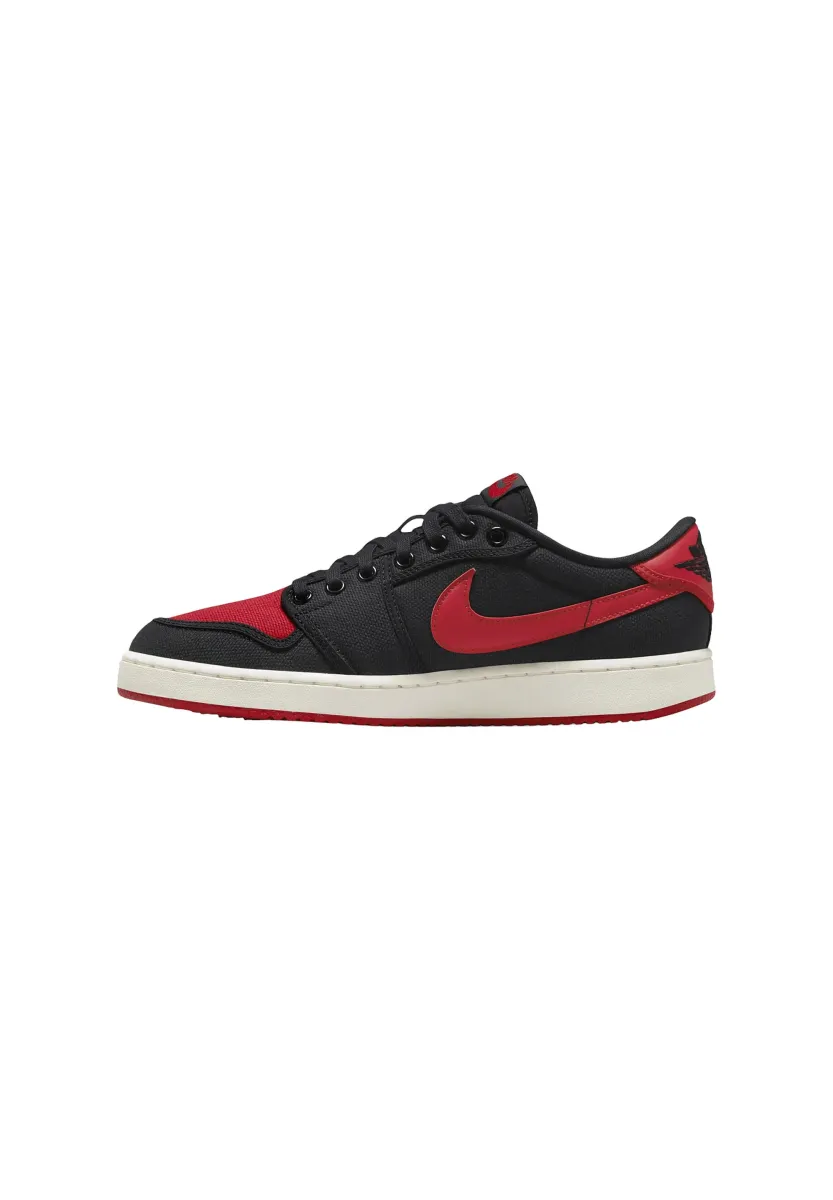 AJKO 1 LOW - Sneaker low - schwarzrotbeige