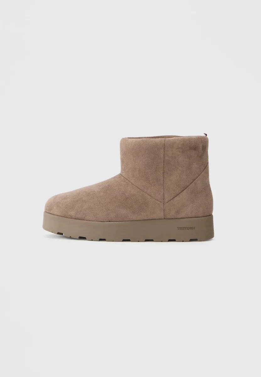 AKKI LOW HYBRID - Snowboot/Winterstiefel - shitake