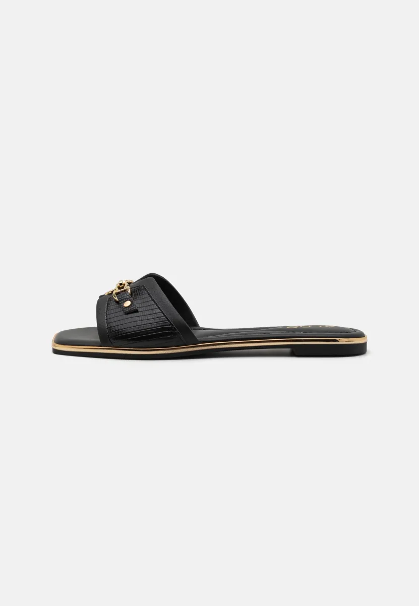 ALAMASSI PILLOWWALK FLEX - Pantolette flach - black