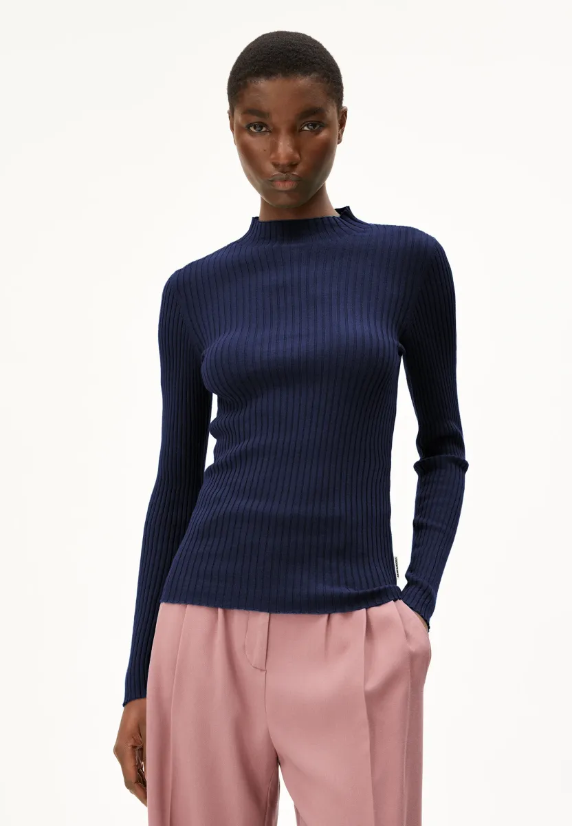 ALANI - Strickpullover - tinted navy