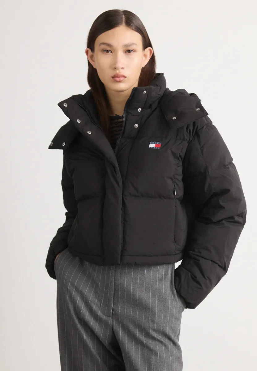 ALASKA GRID - Daunenjacke - black
