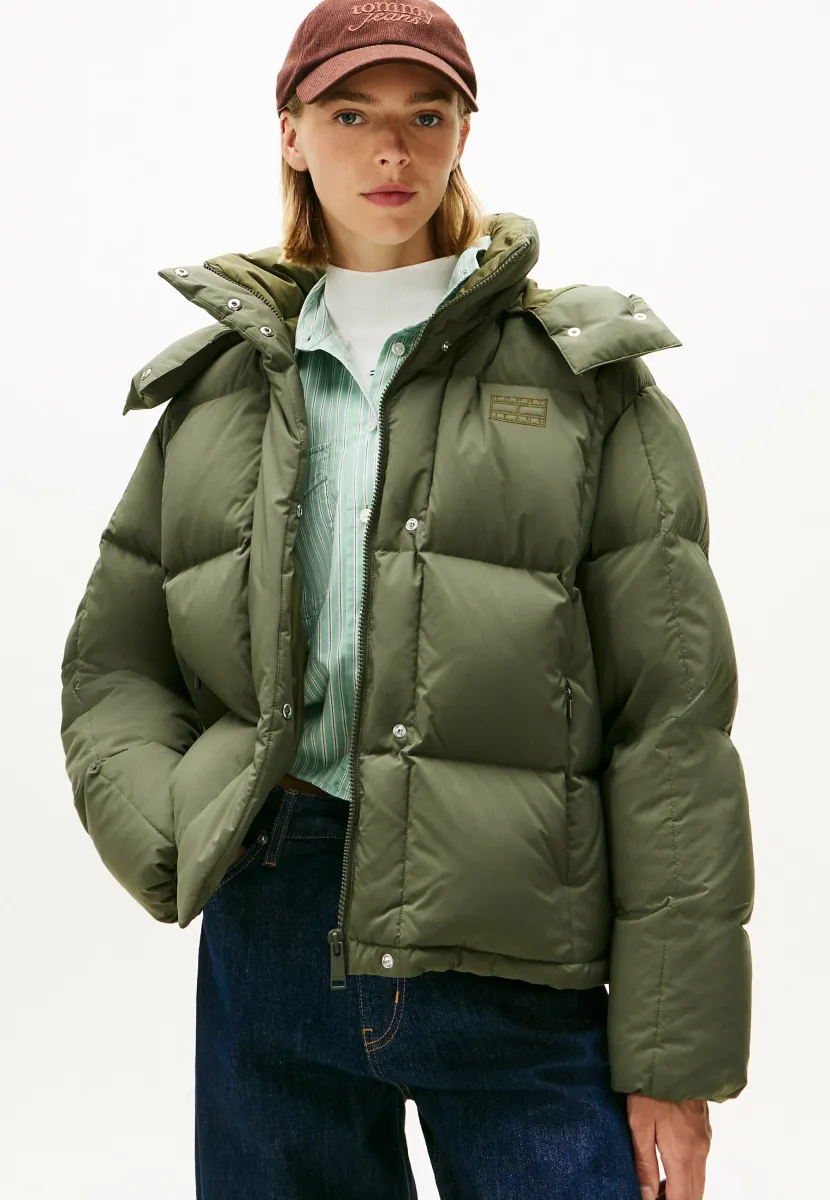 ALASKA GRID - Daunenjacke - pewter green