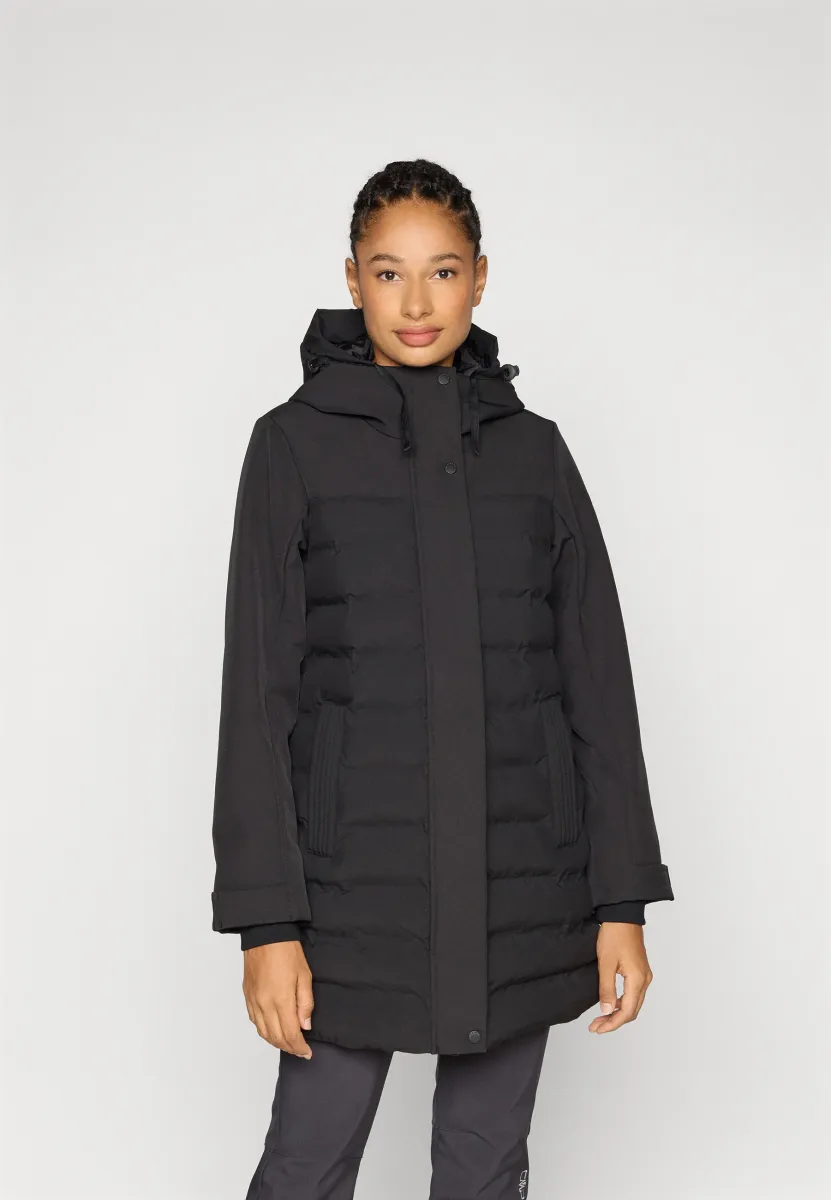ALBEE - Wintermantel - basic black