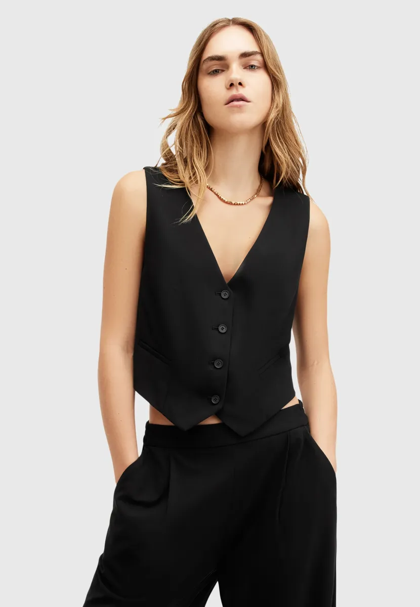 ALEIDA - Weste - black